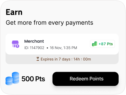 Earn: get more from every payment
